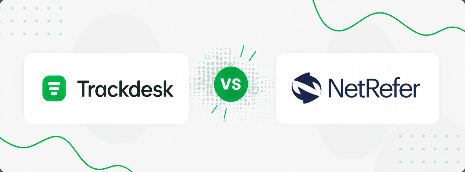Trackdesk vs NetRefer affiliate software comparison