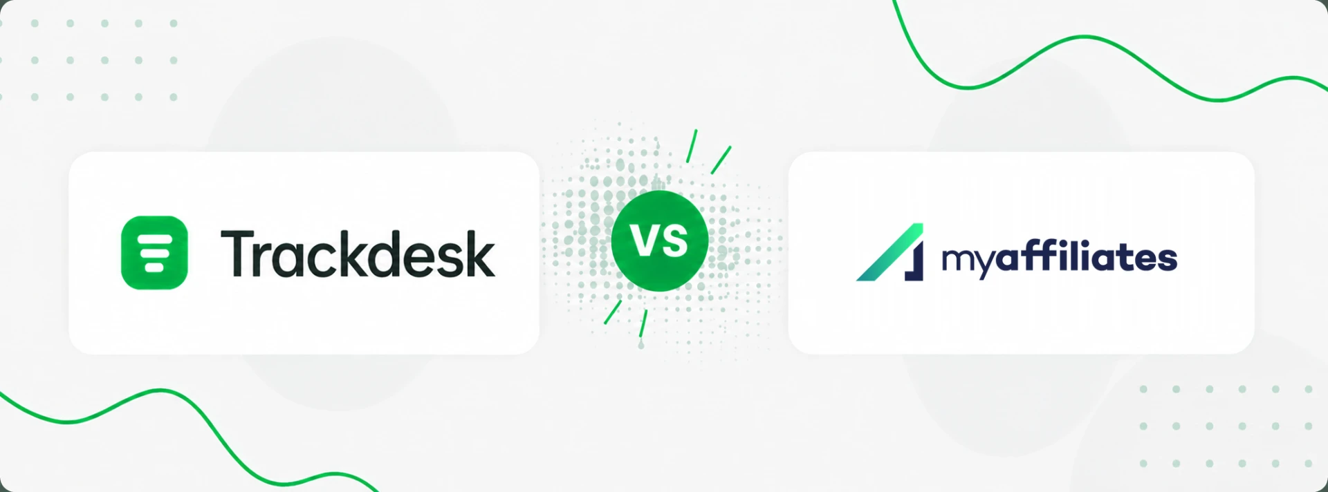 Trackdesk vs MyAffiliates affiliate software comparison