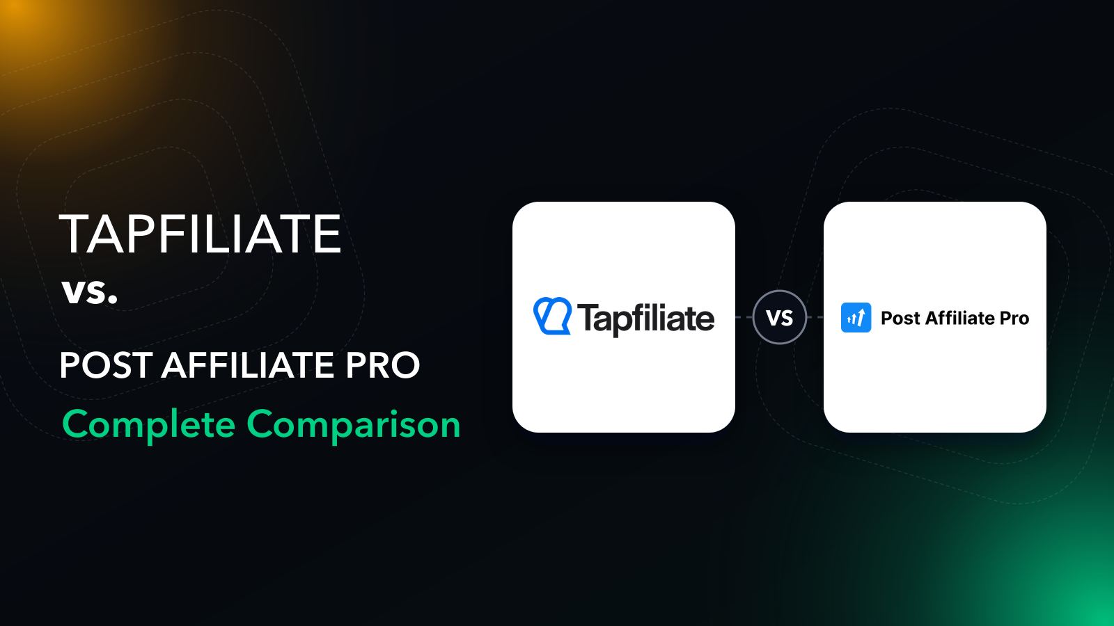 Tapfiliate vs Post Affiliate Pro: comparison of affiliate software pricing, tracking limits and commission features